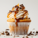 cupcake, salted caramel, caramel