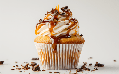 Soft & Fluffy: Vegan Gluten-Free Cupcakes Everyone Will Love! cupcake, salted caramel, caramel