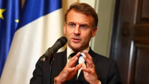 Macron, Palestine State.